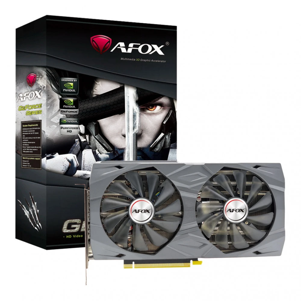 Видеокарта AFOX RTX3060 AF3060-12GD6H2 12 ГБ