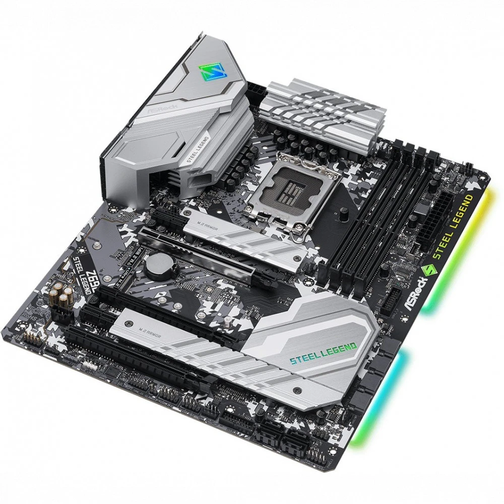 Материнская плата ASRock Z690 STEEL LEGEND/D5 ATX, LGA 1700