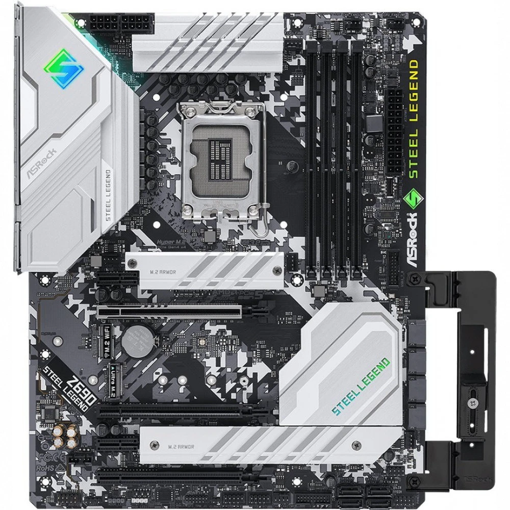 Материнская плата ASRock Z690 STEEL LEGEND/D5 ATX, LGA 1700