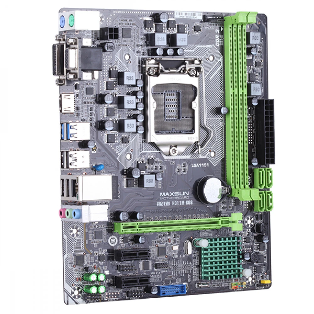 Материнская плата Maxsun  MS-EARTHSHAKER H311M-666 MS-H311M-666 Micro-ATX, LGA 1151