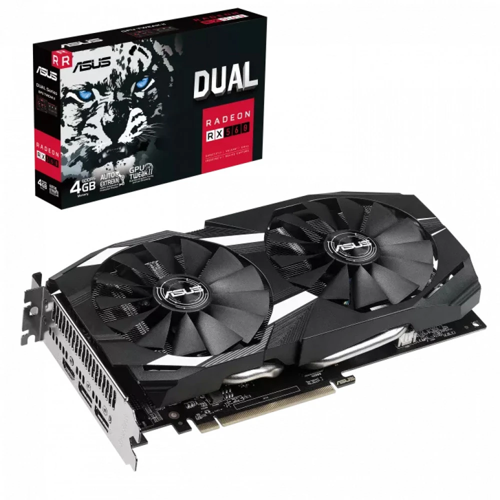 Видеокарта Asus AMD Radeon RX 560 90YV0HG0-M0NA00 4 ГБ