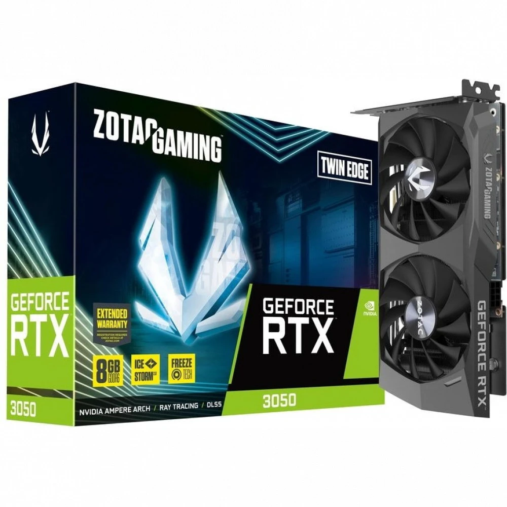 Видеокарта Zotac Gaming RTX 3050 ZT-A30500E-10M 8 ГБ
