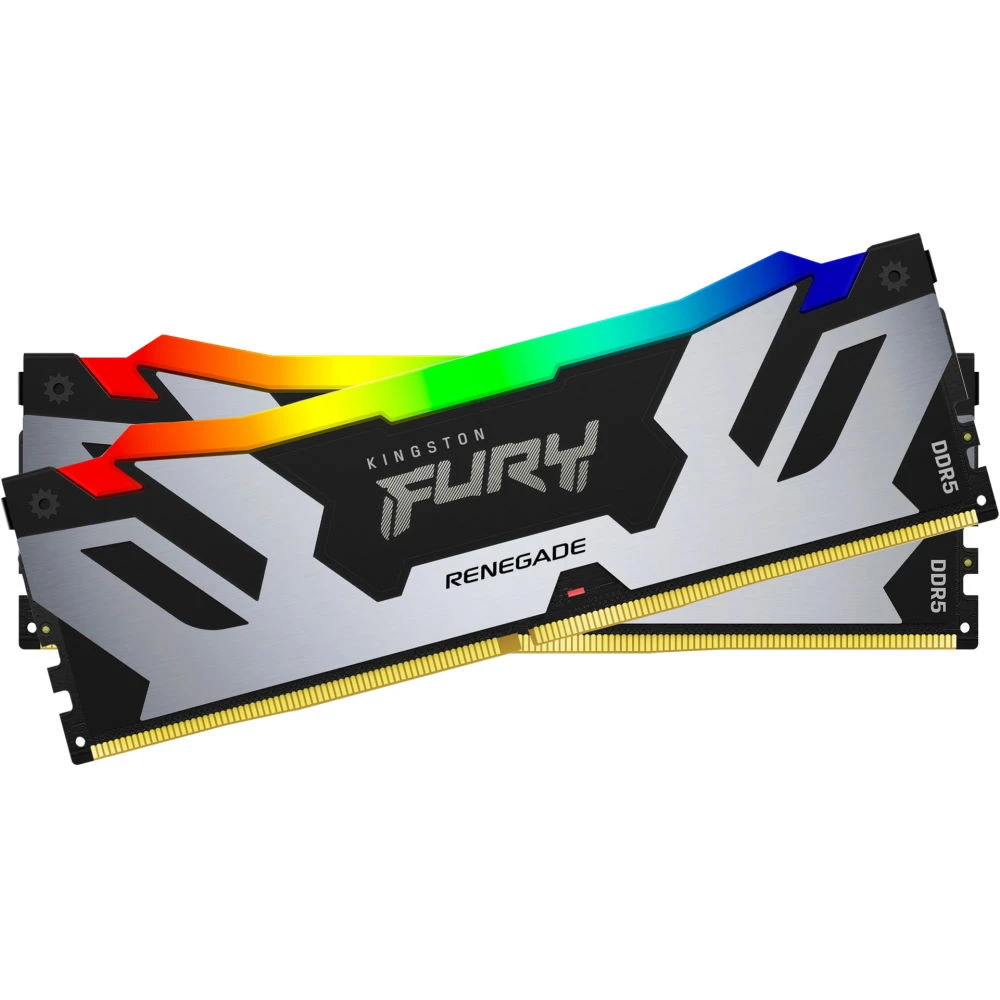 ОЗУ Kingston FURY Renegade RGB XMP Gaming Memory KF560C32RSAK2-32 DIMM, DDR5, 32 Гб (2 х 16 Гб), 6000 МГц