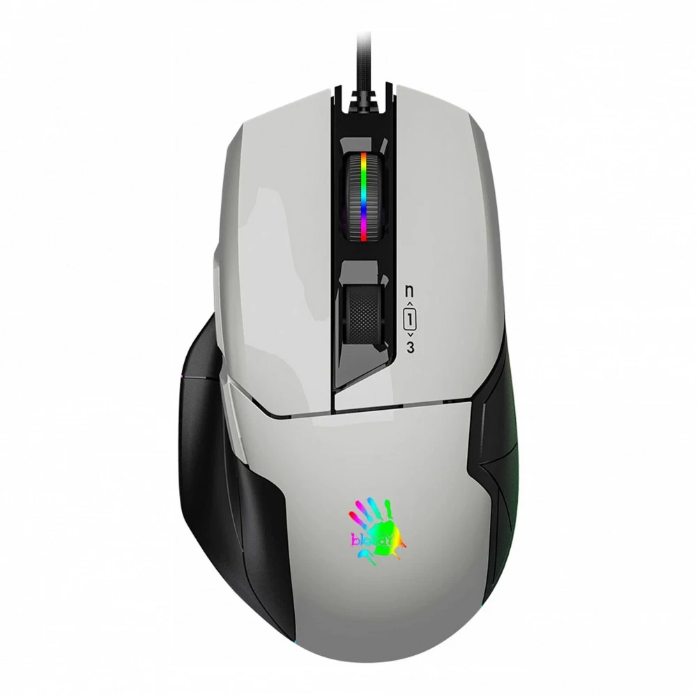 Мышь A4Tech W70 Max W70 MAX ( PANDA WHITE) Игровые, Проводная