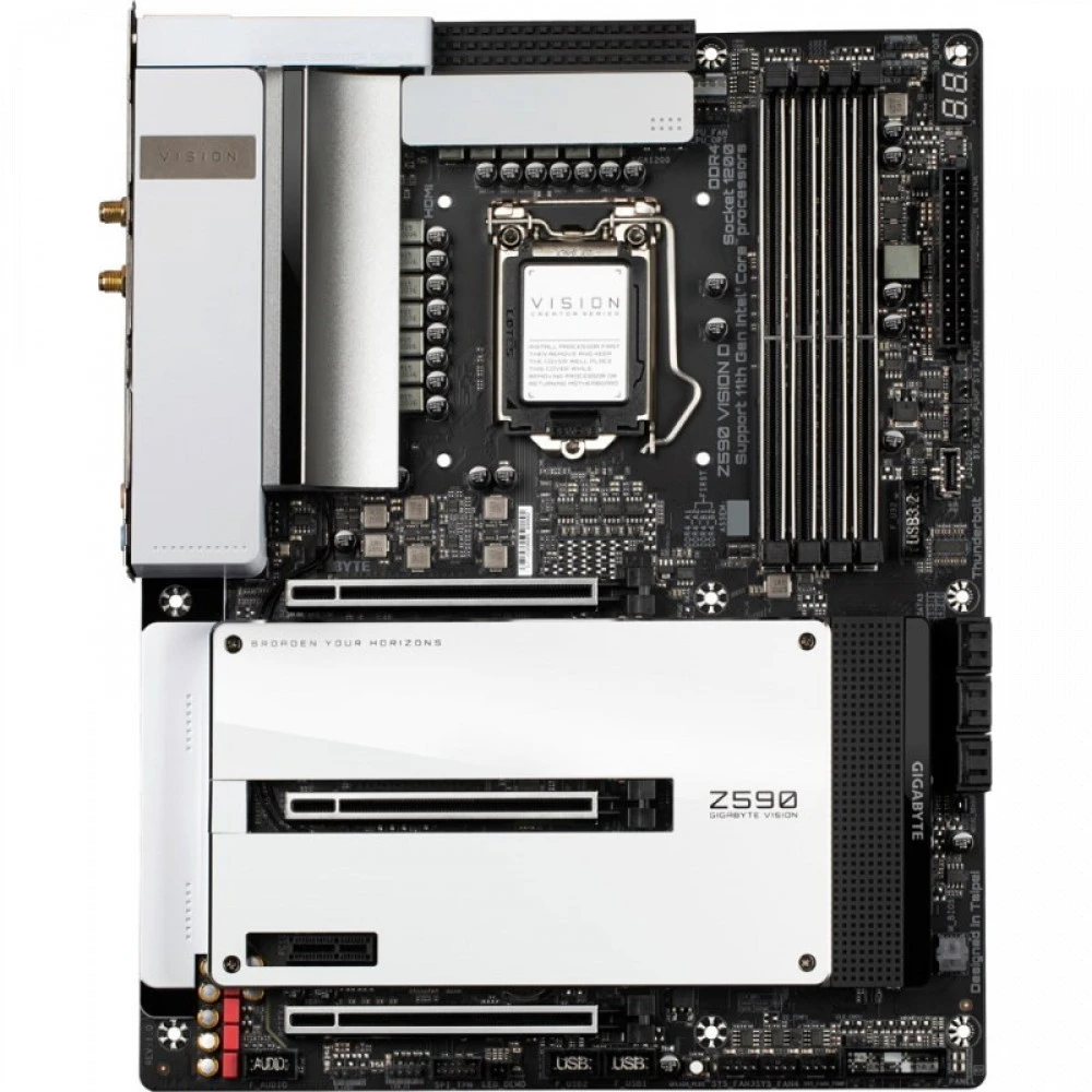 Материнская плата Gigabyte Z590 VISION D RTL ATX, LGA 1200