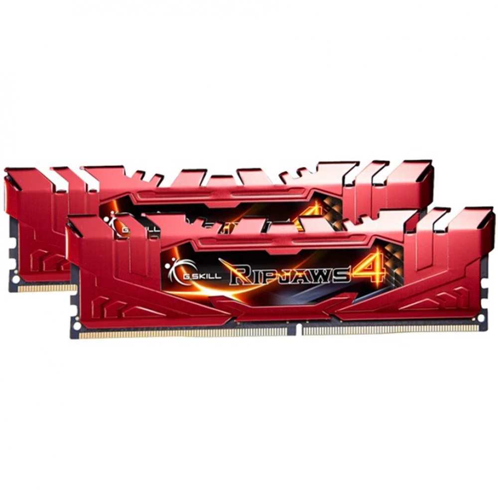 ОЗУ G.Skill RipJaws 4 F4-2666C15D-16GRR DIMM, DDR4, 16 Гб (2 х 8 Гб), 2666 МГц