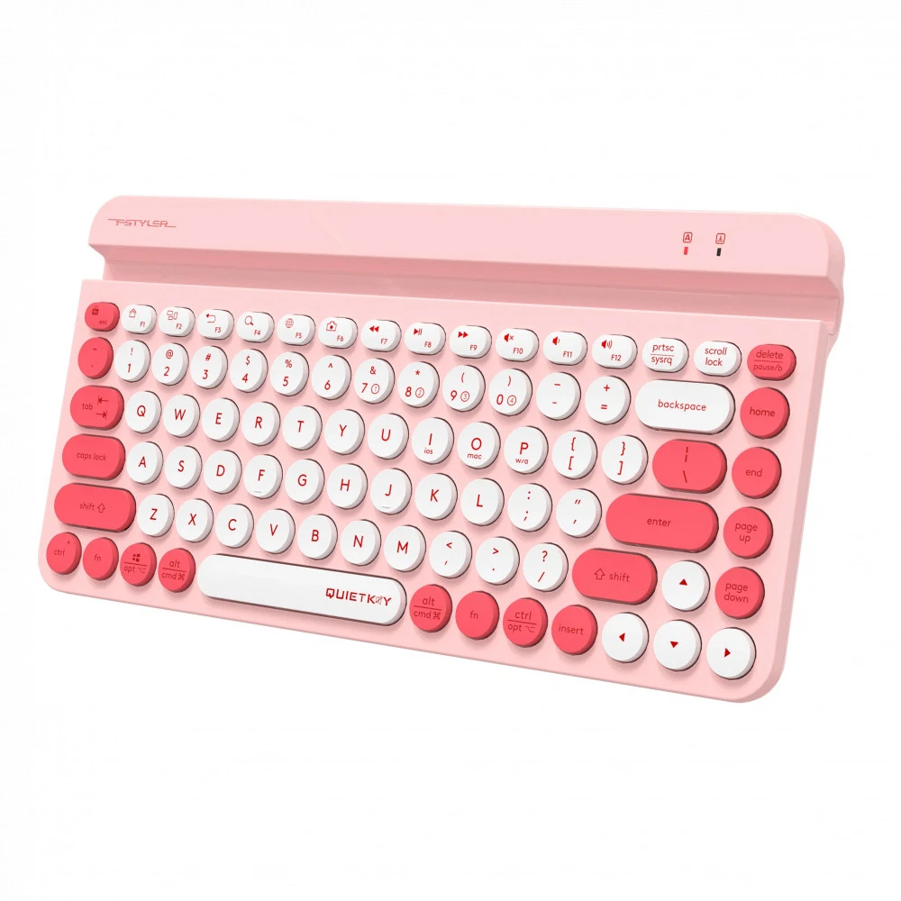 Клавиатура A4Tech Fstyler FBK30 FBK30 RASPBERRY Беспроводная, Bluetooth