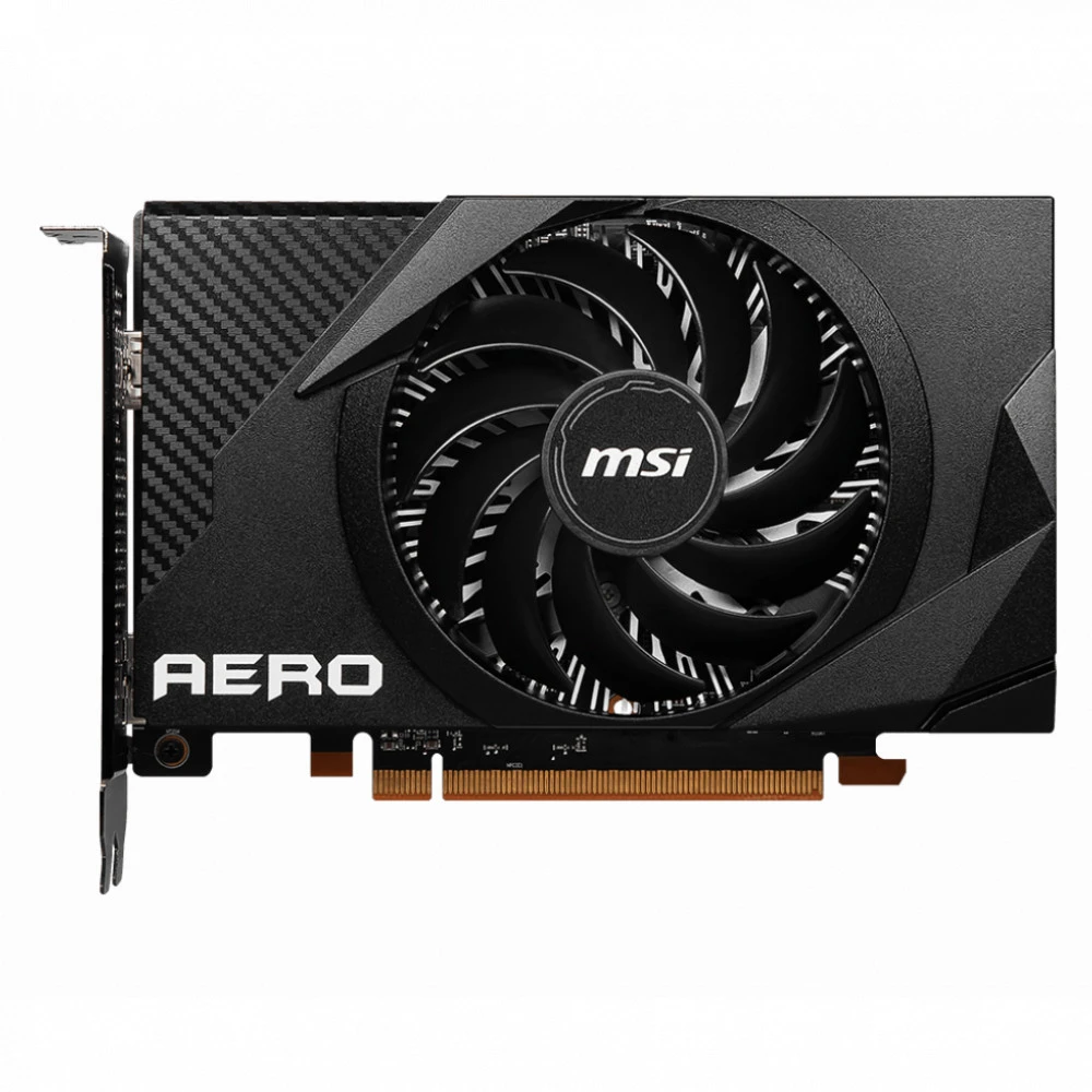 Видеокарта MSI RX 6400 AERO ITX 4G 4 ГБ