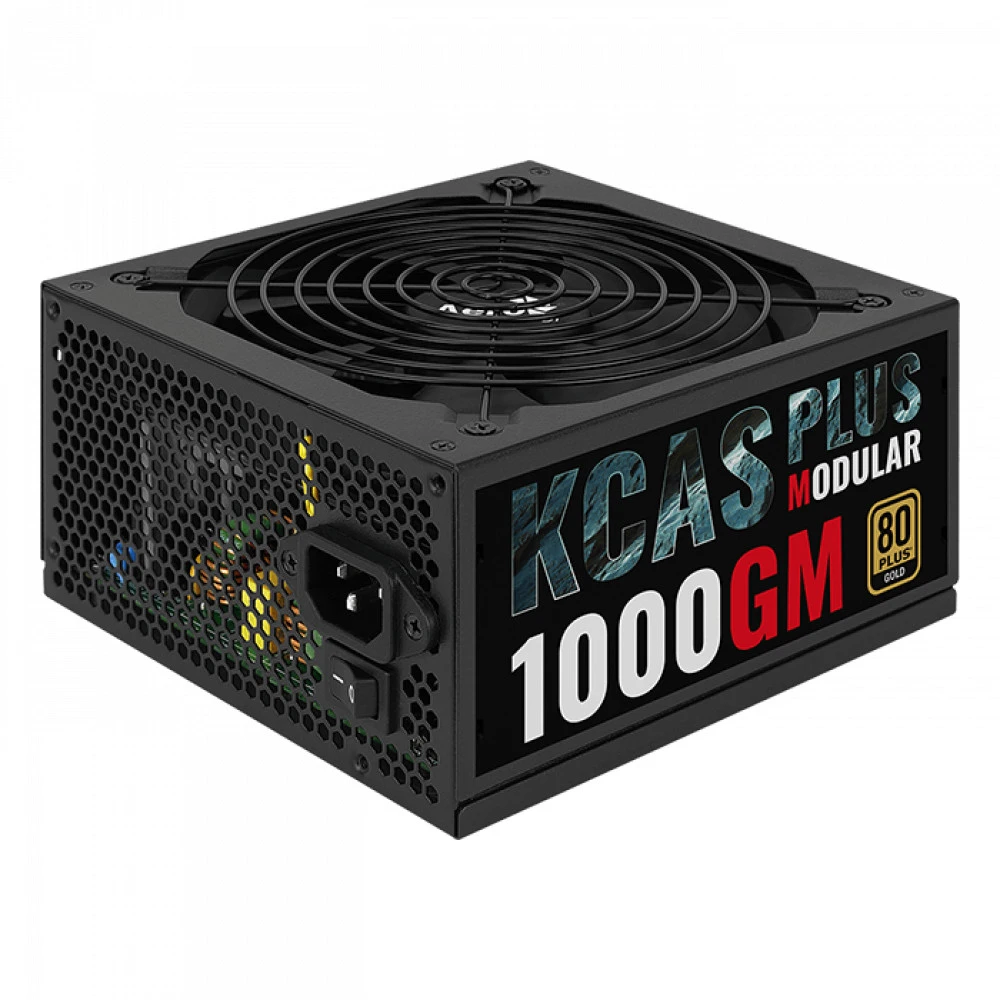 Блок питания Aerocool KCAS PLUS 1000GM ACPG-KPK0FEC.11/ACPG-KPK0FEC.12 1000 Вт, 80+ Gold