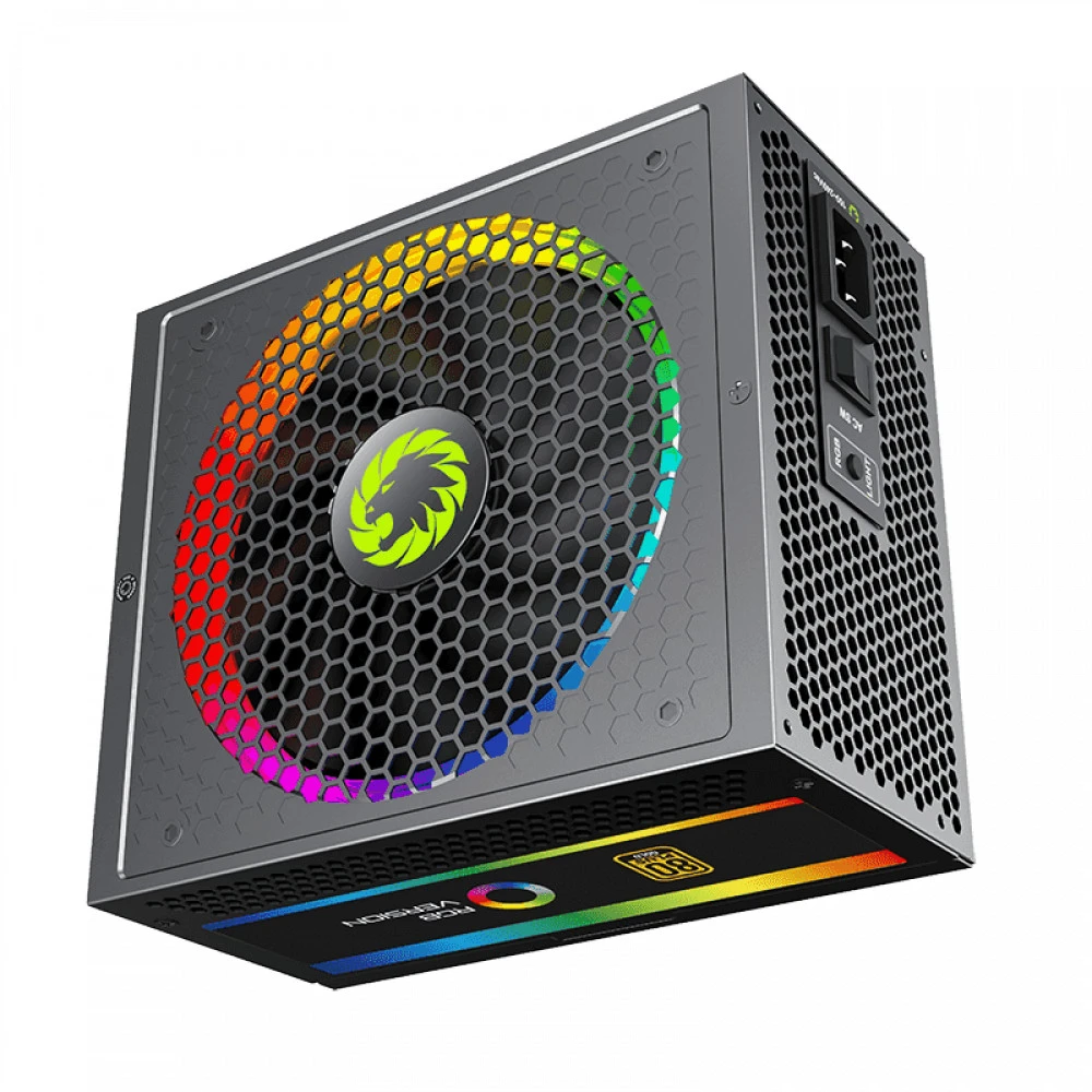 Блок питания GameMax RGB 750W Rainbow 210507000035 750 Вт, 80+ Gold