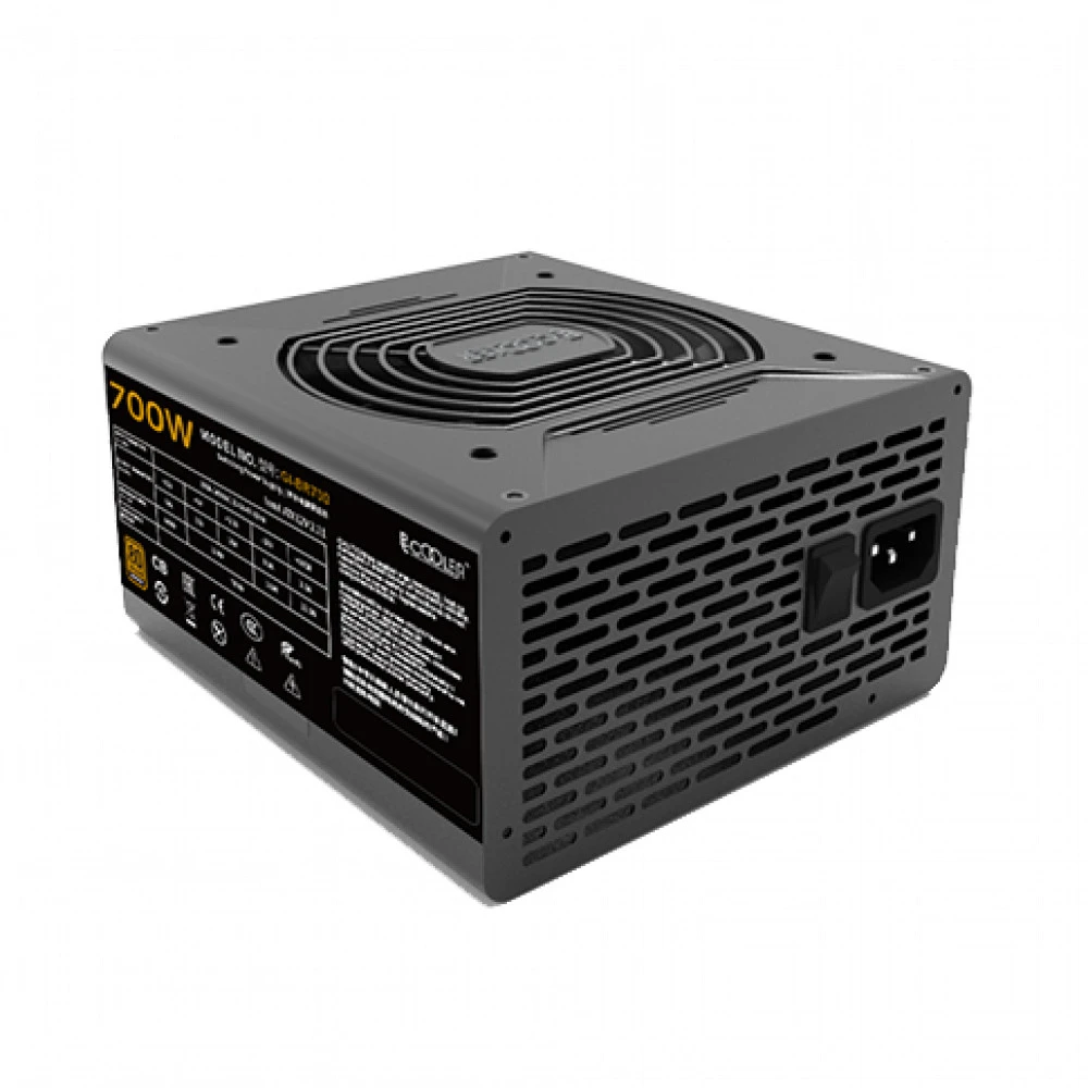 Блок питания PCcooler GI-BR700 700 Вт, 80+ Bronze