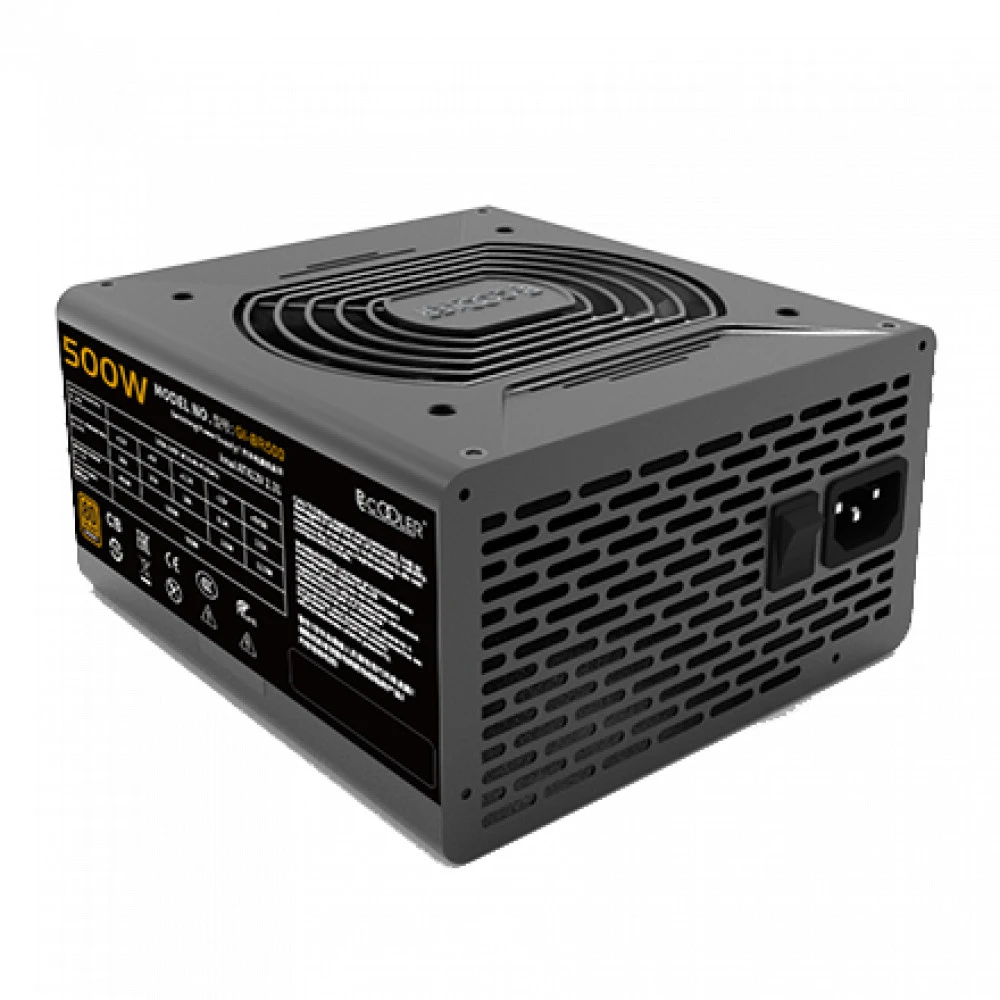 Блок питания PCcooler GI-BR500 500 Вт, 80+ Bronze