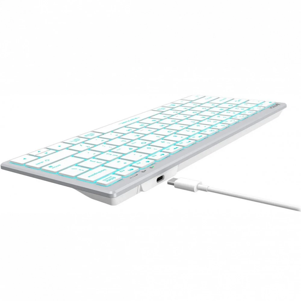Клавиатура A4Tech Fstyler FX61 White FX61 WHITE Проводная, USB