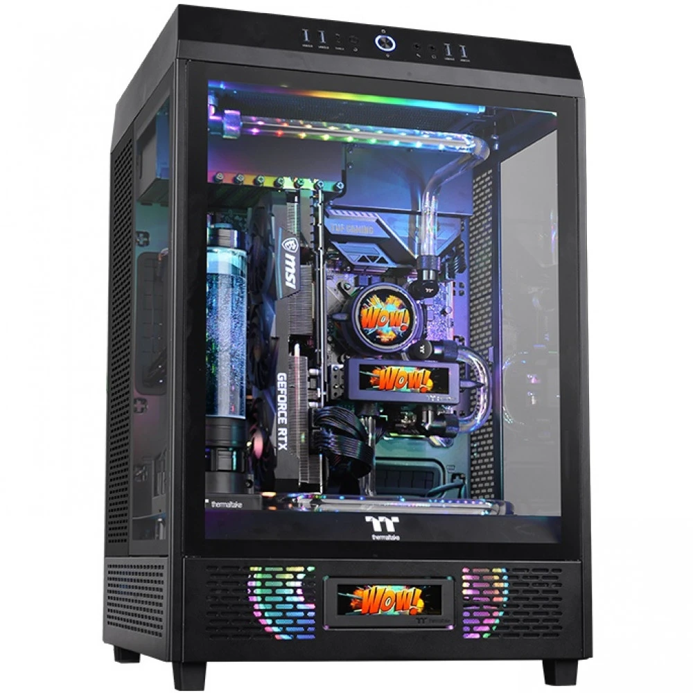 Аксессуар для ПК и Ноутбука Thermaltake ЖК-панель для Tower 500 Series Black AC-062-OO1NAN-A1 LCD панель для корпуса