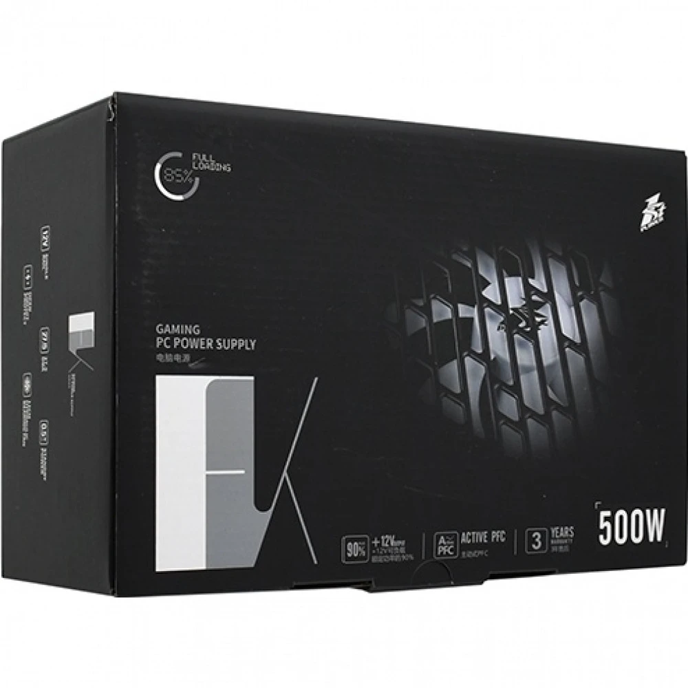 Блок питания 1STPLAYER FK PS-500FK 500 Вт, 80+