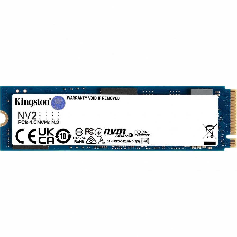 Жесткий диск Kingston NV2 SNV2S SNV2S/1000G SSD (твердотельные), 1 ТБ, M.2, PCIe