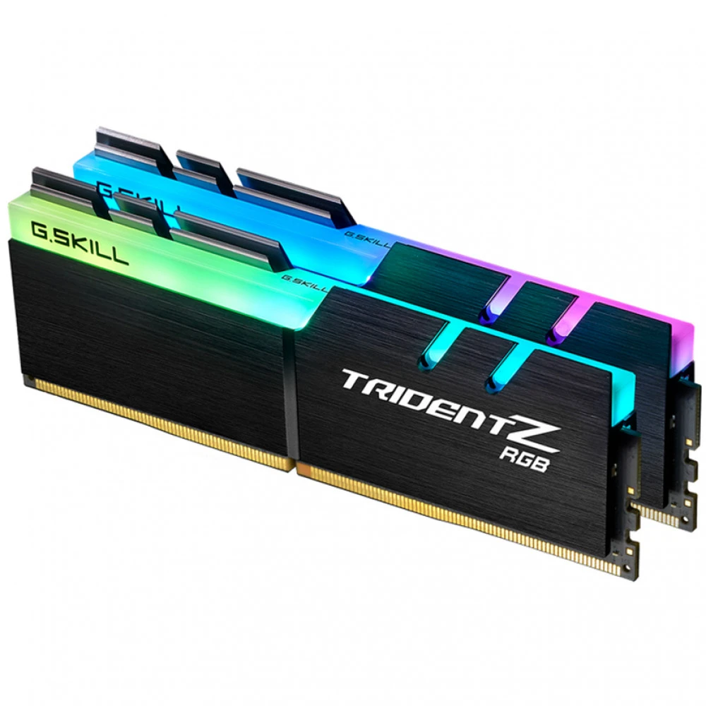 ОЗУ G.Skill TridentZ RGB 32GB F4-3600C14D-32GTZR DIMM, DDR4, 32 Гб (2 х 16 Гб), 3600 МГц