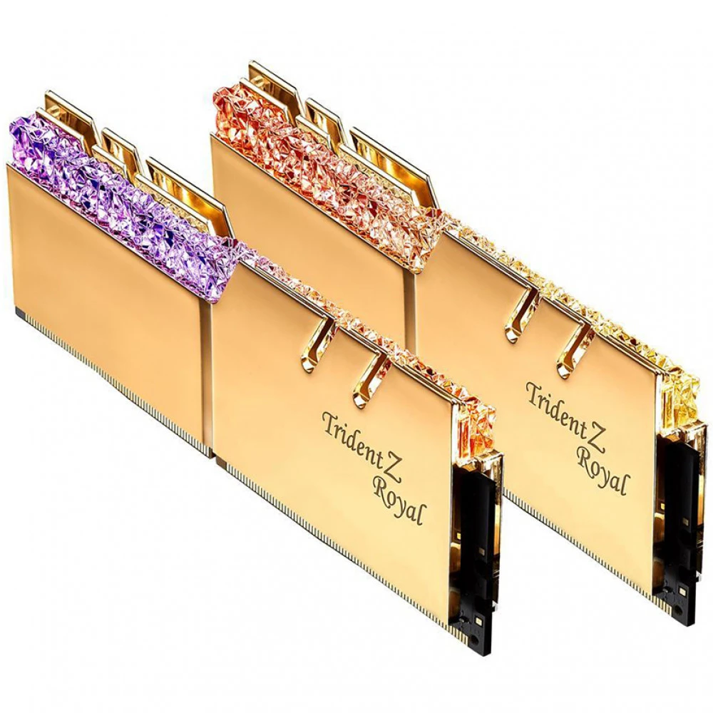 ОЗУ G.Skill TridentZ Royal 32GB F4-4000C19D-32GTRG DIMM, DDR4, 32 Гб (2 х 16 Гб), 4000 МГц