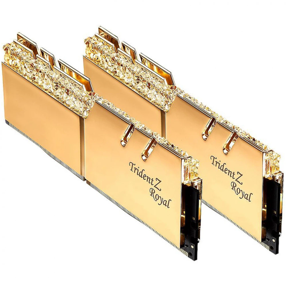 ОЗУ G.Skill TridentZ Royal 32GB F4-4000C19D-32GTRG DIMM, DDR4, 32 Гб (2 х 16 Гб), 4000 МГц