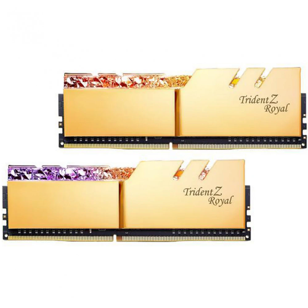 ОЗУ G.Skill TridentZ Royal 32GB F4-4000C19D-32GTRG DIMM, DDR4, 32 Гб (2 х 16 Гб), 4000 МГц