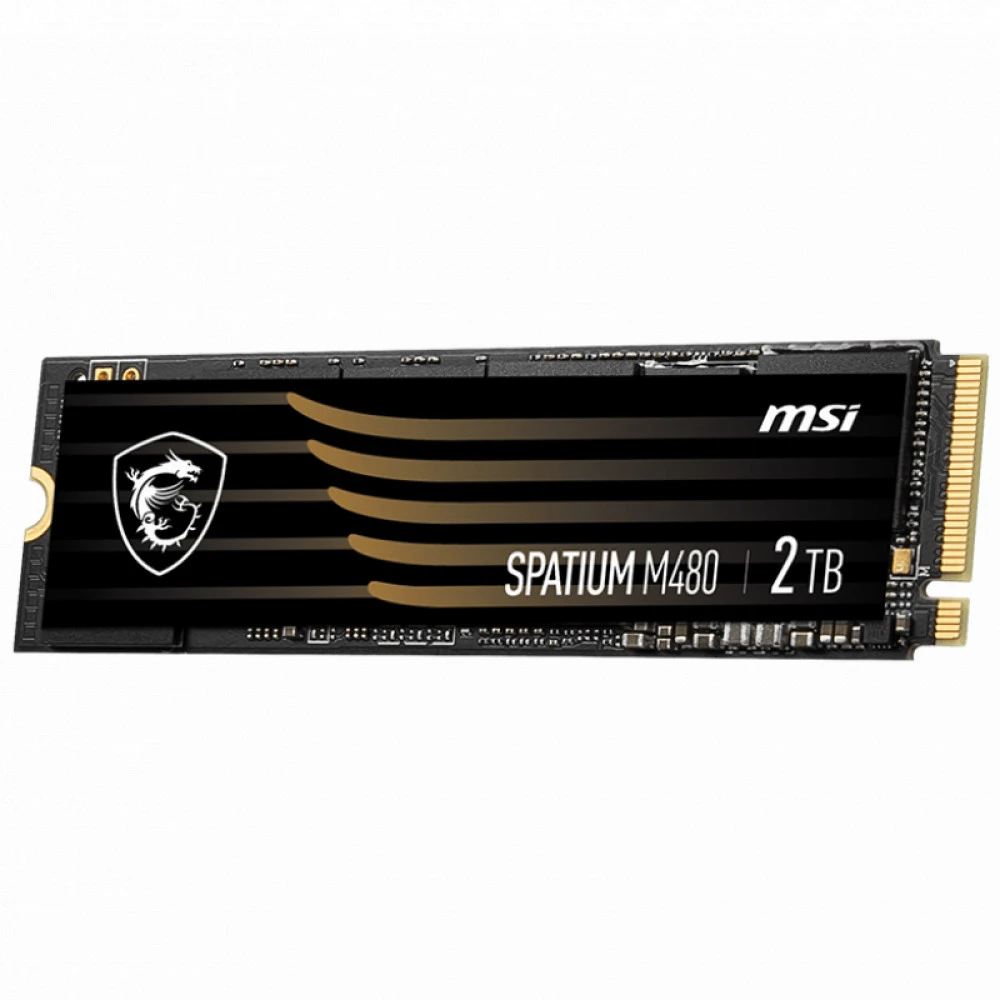 Жесткий диск MSI SPATIUM M480 SPATIUM M480 PCIe 4.0 NVMe M.2 2TB SSD (твердотельные), 2 ТБ, M.2