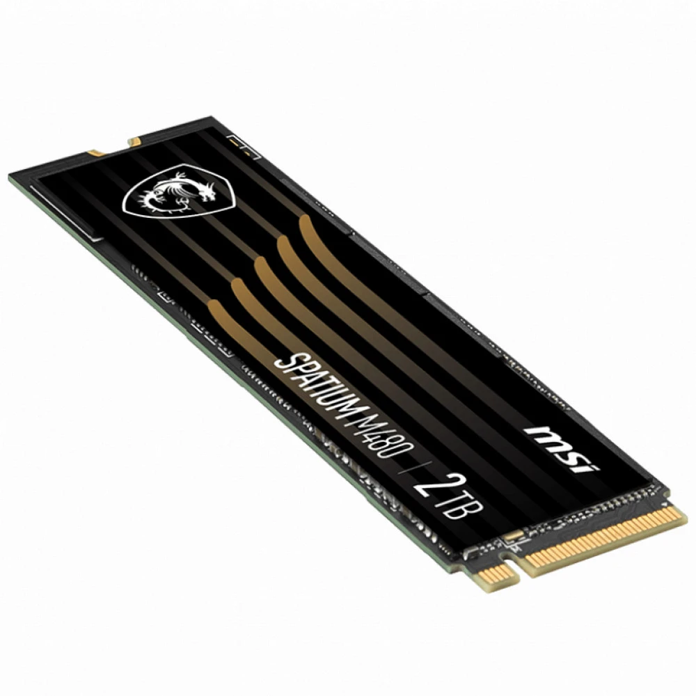 Жесткий диск MSI SPATIUM M480 SPATIUM M480 PCIe 4.0 NVMe M.2 2TB SSD (твердотельные), 2 ТБ, M.2