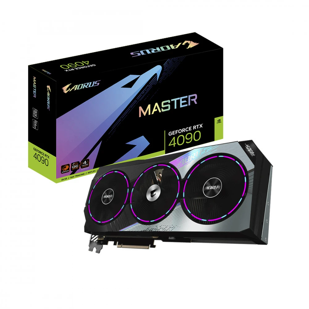 Видеокарта Gigabyte RTX4090 GV-N4090AORUS M-24GD 24 ГБ