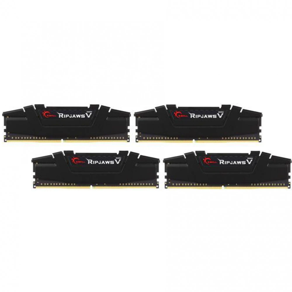 ОЗУ G.Skill RipjawsV 32GB F4-3200C16Q-32GVKB DIMM, DDR4, 32 Гб (4 х 8 Гб), 3200 МГц