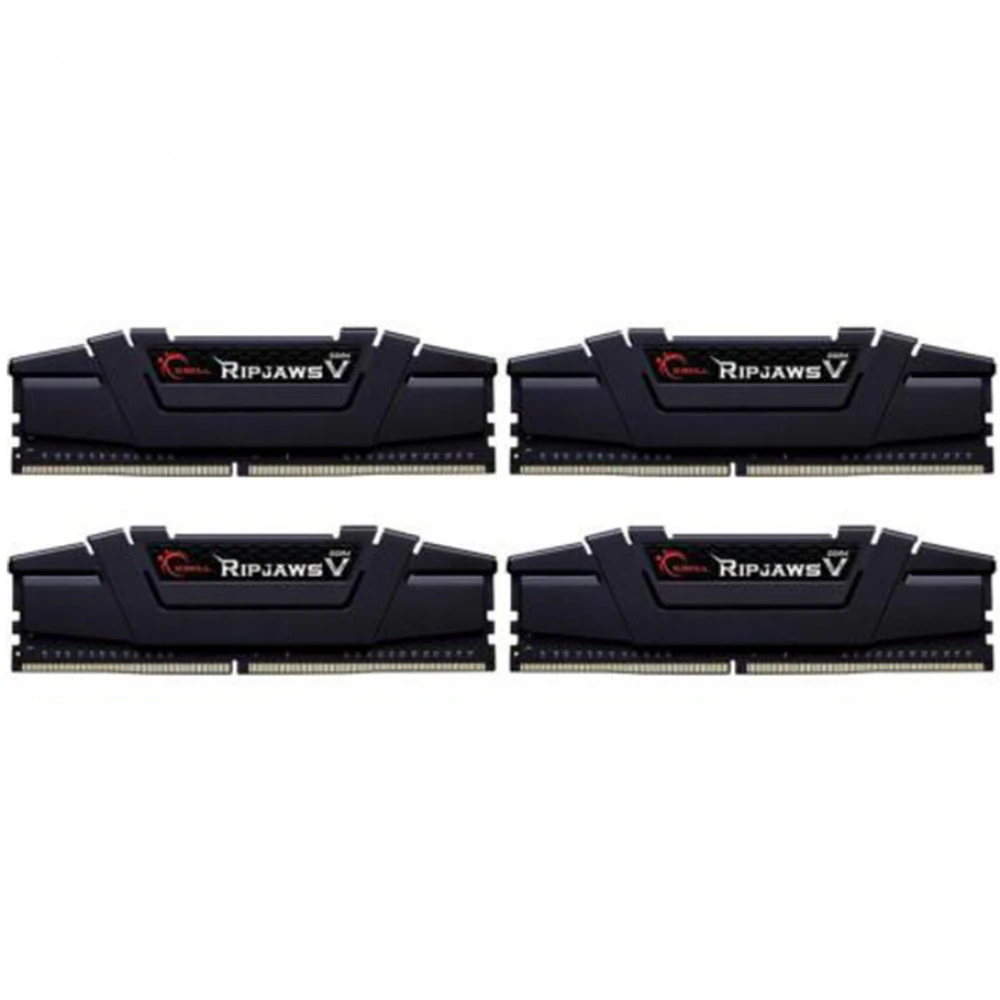ОЗУ G.Skill RipjawsV 32GB F4-4000C18Q-32GVK DIMM, DDR4, 32 Гб (4 х 8 Гб), 4000 МГц