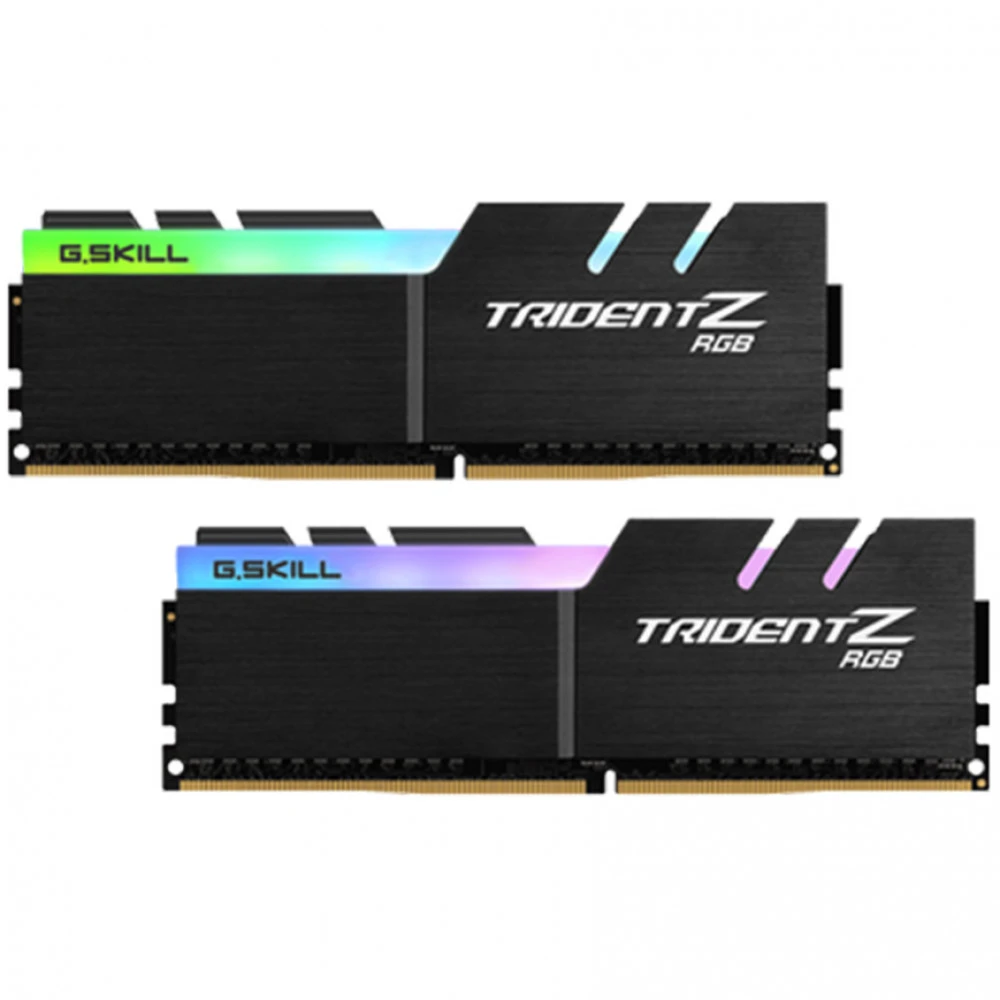 ОЗУ G.Skill TridentZ RGB 32GB F4-3000C16D-32GTZR DIMM, DDR4, 32 Гб (2 х 16 Гб), 3000 МГц