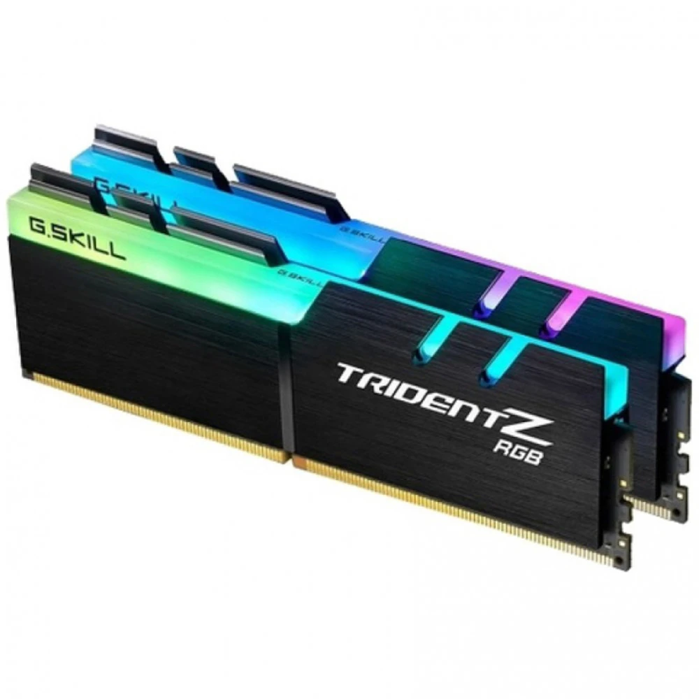 ОЗУ G.Skill TridentZ RGB 32GB F4-3000C16D-32GTZR DIMM, DDR4, 32 Гб (2 х 16 Гб), 3000 МГц