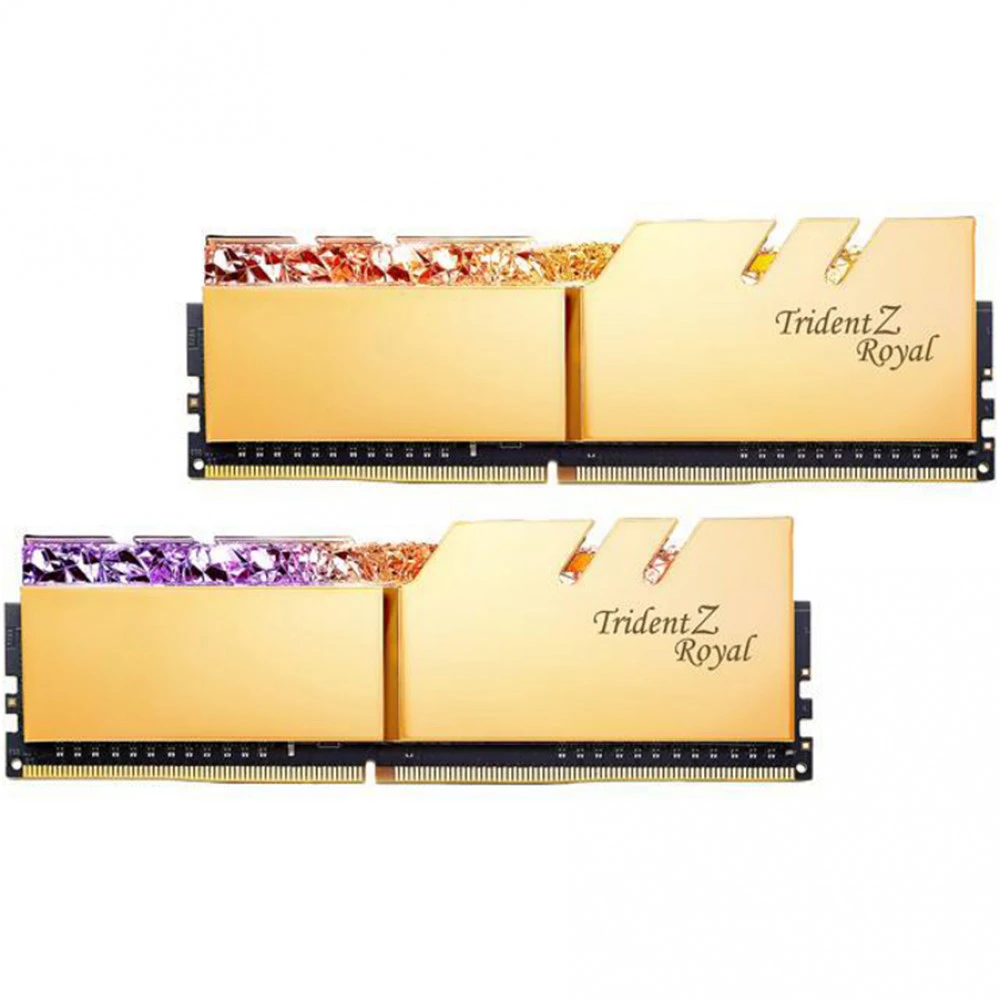 ОЗУ G.Skill TridentZ Royal 16GB F4-4400C18D-16GTRGC DIMM, DDR4, 16 Гб (2 х 8 Гб), 4400 МГц