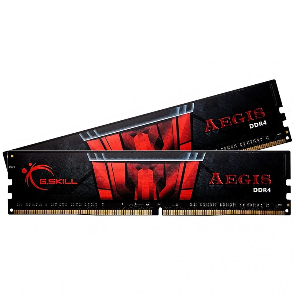 ОЗУ G.Skill Aegis F4-2400C15D-16GIS DIMM, DDR4, 16 Гб (2 х 8 Гб), 2400 МГц
