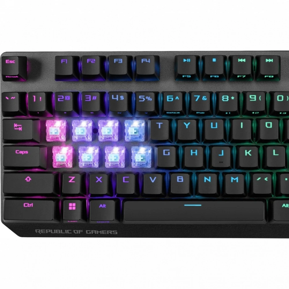 Клавиатура Asus XA09 STRIX SCOPE NX WL DX 90MP02I6-BKHA00 Беспроводная, USB
