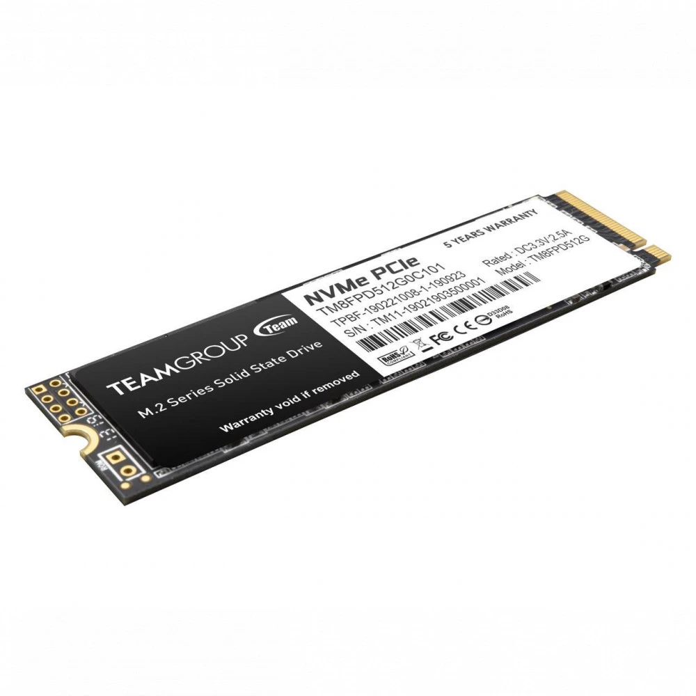 Жесткий диск Team Group MP33 PRO TM8FPD512G0C101 SSD (твердотельные), 512 ГБ, M.2, PCIe
