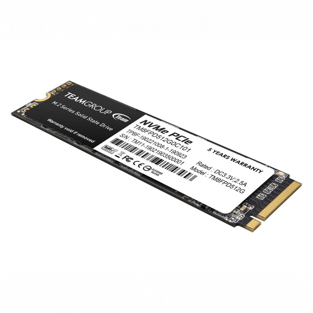 Жесткий диск Team Group MP33 PRO TM8FPD512G0C101 SSD (твердотельные), 512 ГБ, M.2, PCIe