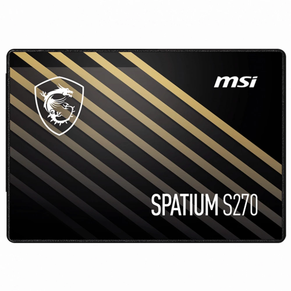 Жесткий диск MSI SPATIUM S270 SATA 2.5" 120GB SSD (твердотельные), 120 ГБ, 2.5 дюйма, SATA