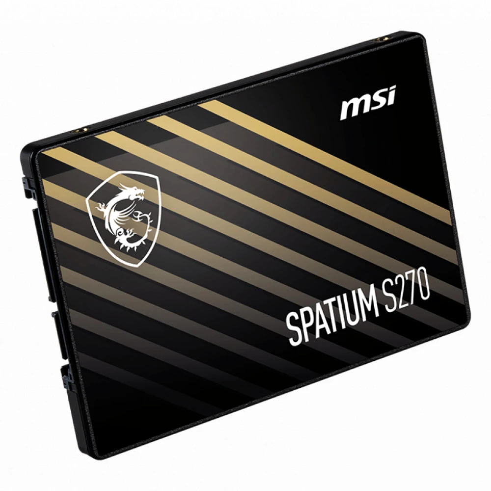 Жесткий диск MSI SPATIUM S270 SATA 2.5" 120GB SSD (твердотельные), 120 ГБ, 2.5 дюйма, SATA