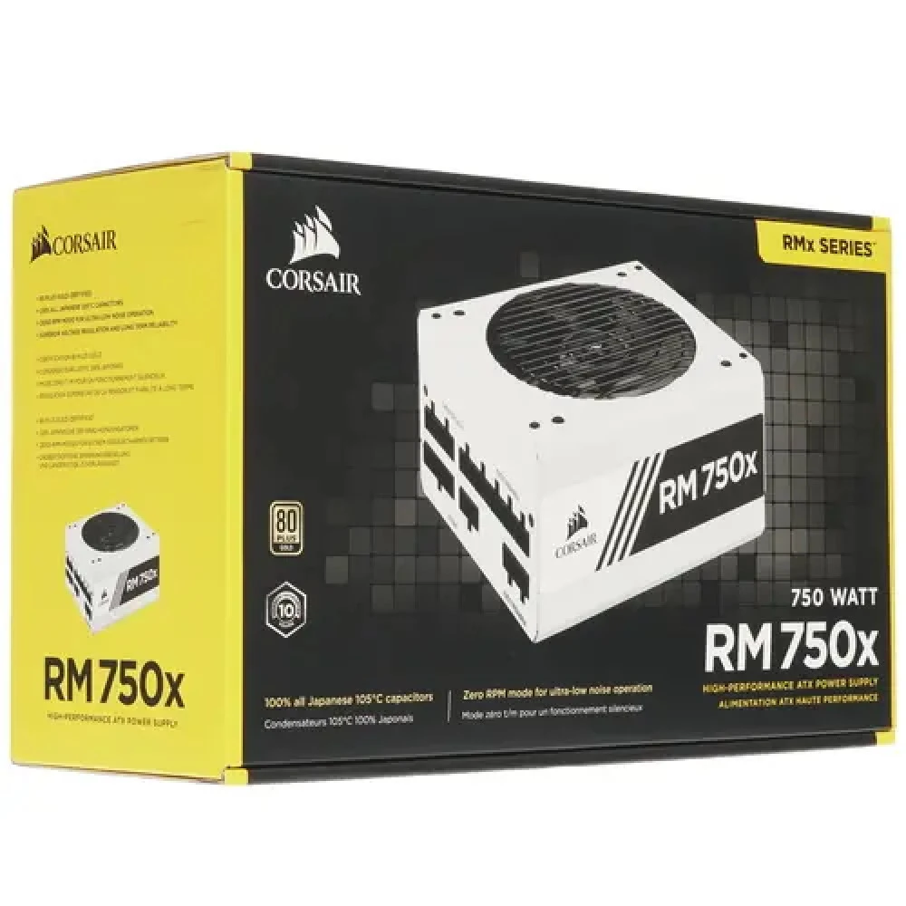 Блок питания Corsair RM750x CP-9020187-EU 750 Вт, 80+ Gold