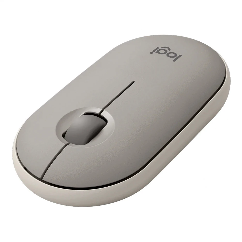 Мышь Logitech Pebble M350 Wireless Mouse - SAND 910-006751 Бюджетные, Беспроводная
