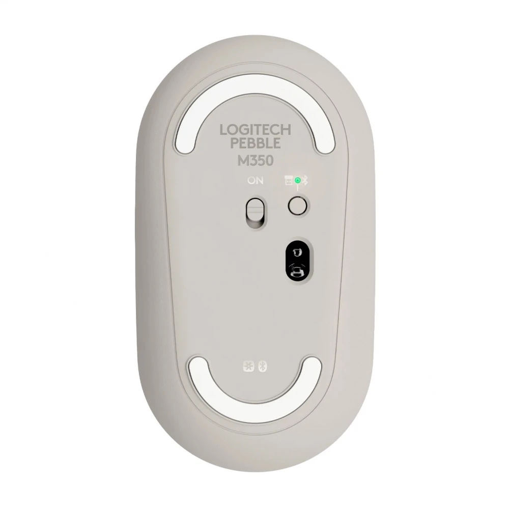 Мышь Logitech Pebble M350 Wireless Mouse - SAND 910-006751 Бюджетные, Беспроводная