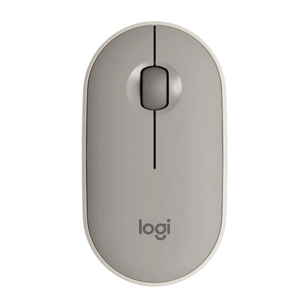 Мышь Logitech Pebble M350 Wireless Mouse - SAND 910-006751 Бюджетные, Беспроводная