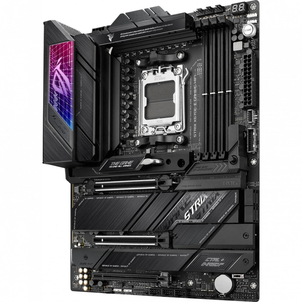 Материнская плата Asus ROG STRIX X670E-E GAMING WIFI ATX, AMD AM5