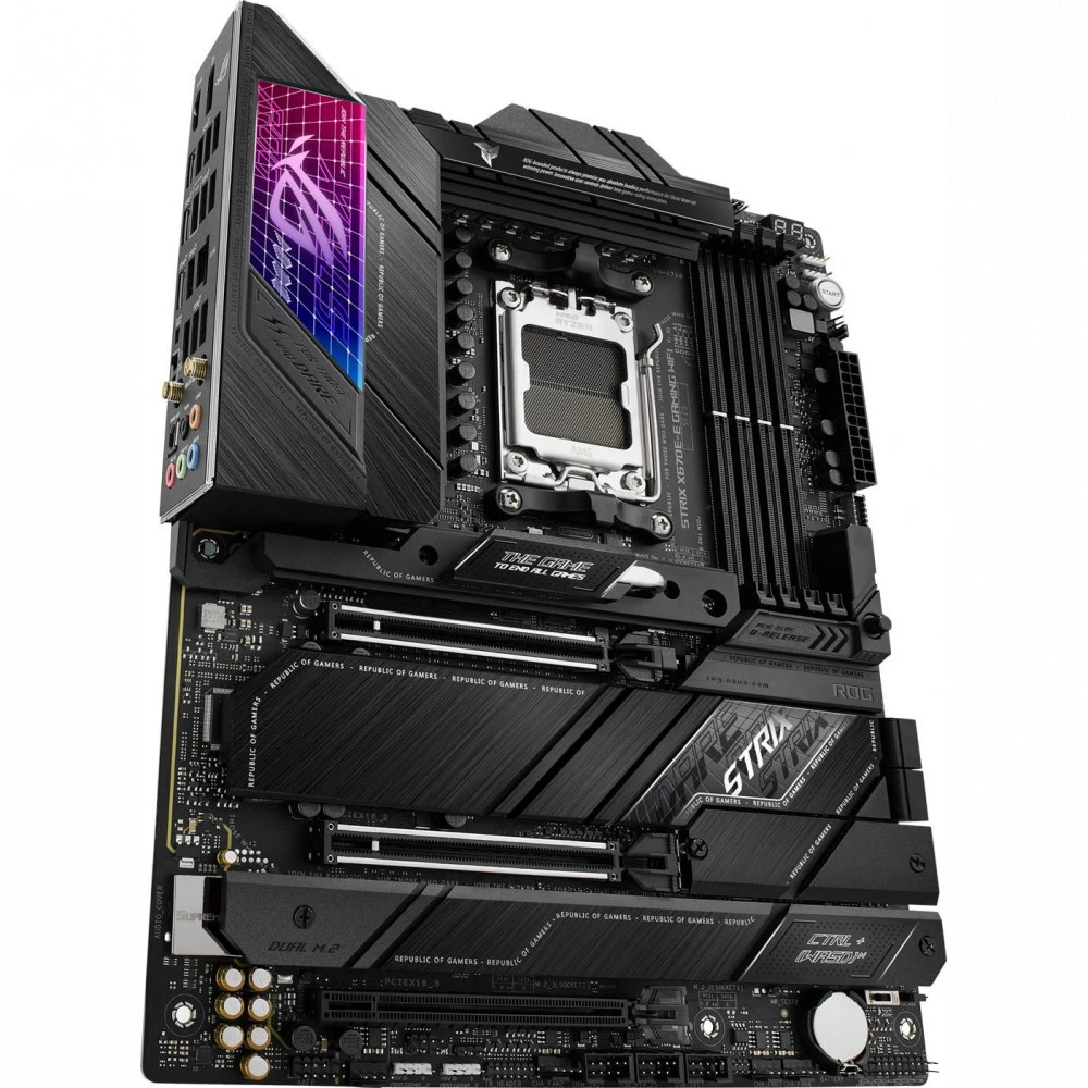 Материнская плата Asus ROG STRIX X670E-E GAMING WIFI ATX, AMD AM5