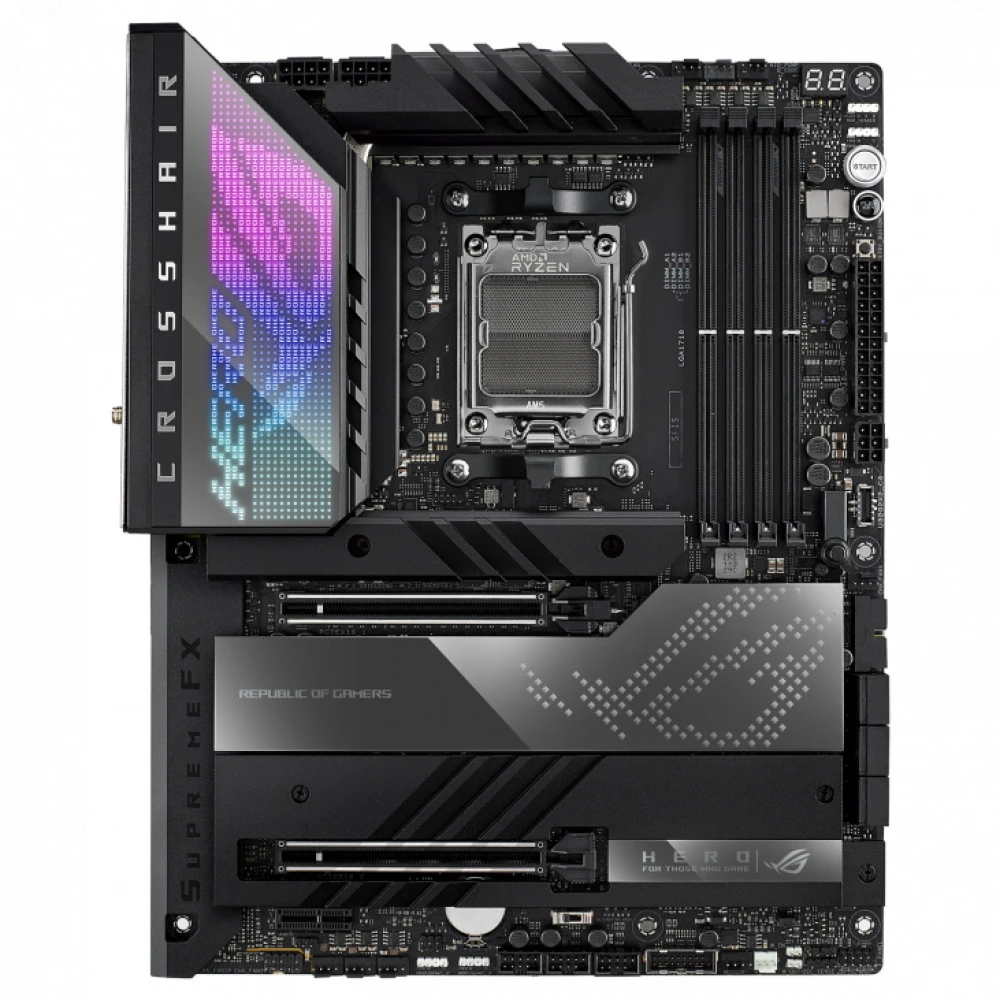 Материнская плата Asus ROG CROSSHAIR X670E HERO ATX, AMD AM5