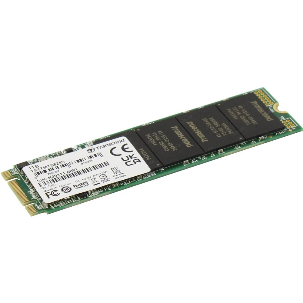 Жесткий диск Transcend MTS825 TS1TMTS825S SSD (твердотельные), 1 ТБ, M.2, SATA