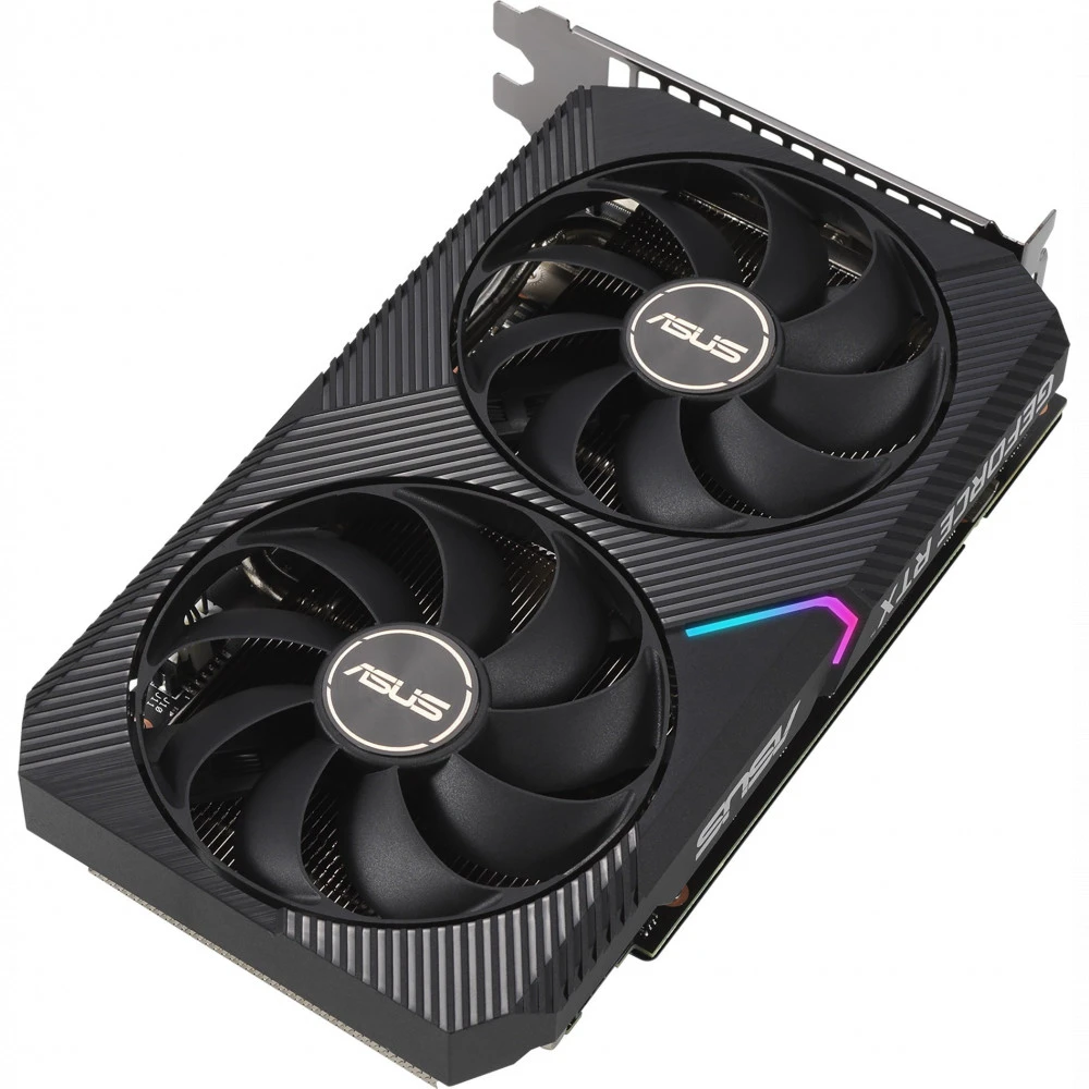Видеокарта Asus GeForce RTX3060 DUAL-RTX3060-O12G-V2 LHR 12 ГБ