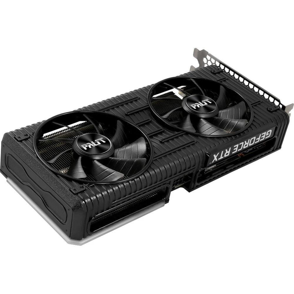 Видеокарта Palit RTX 3060 Ti Dual OC NE6306TS19P2-190AD LHR 8 ГБ