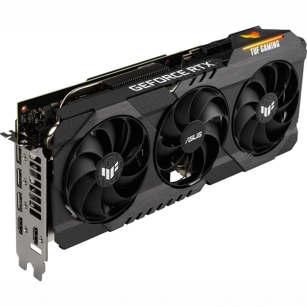 Видеокарта Asus RTX 3070 Ti TUF Gaming OC TUF-RTX3070TI-O8G-GAMING LHR 8 ГБ