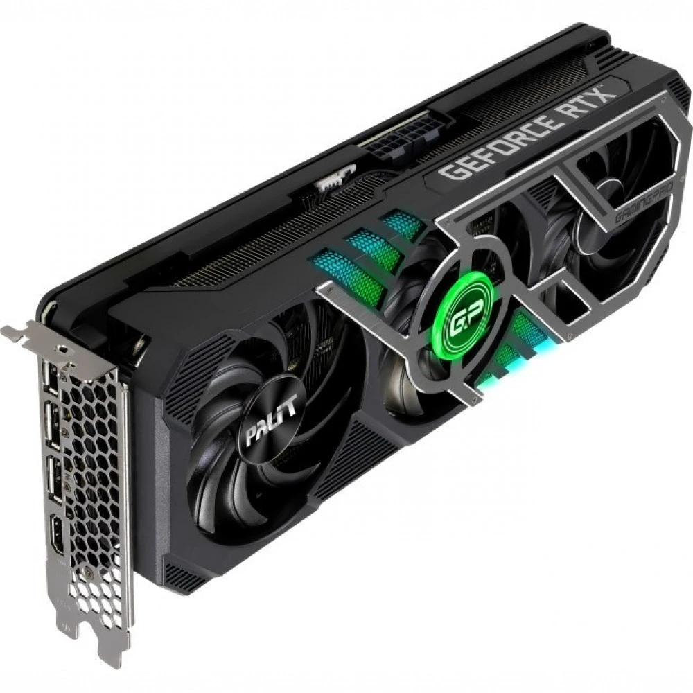 Видеокарта Palit RTX 3070 Ti GamingPro NED307T019P2-1046A LHR 8 ГБ